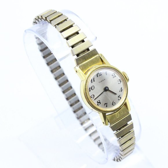 Timex Accessories Vintage Timex Watch Womens Luxury Gold Tone